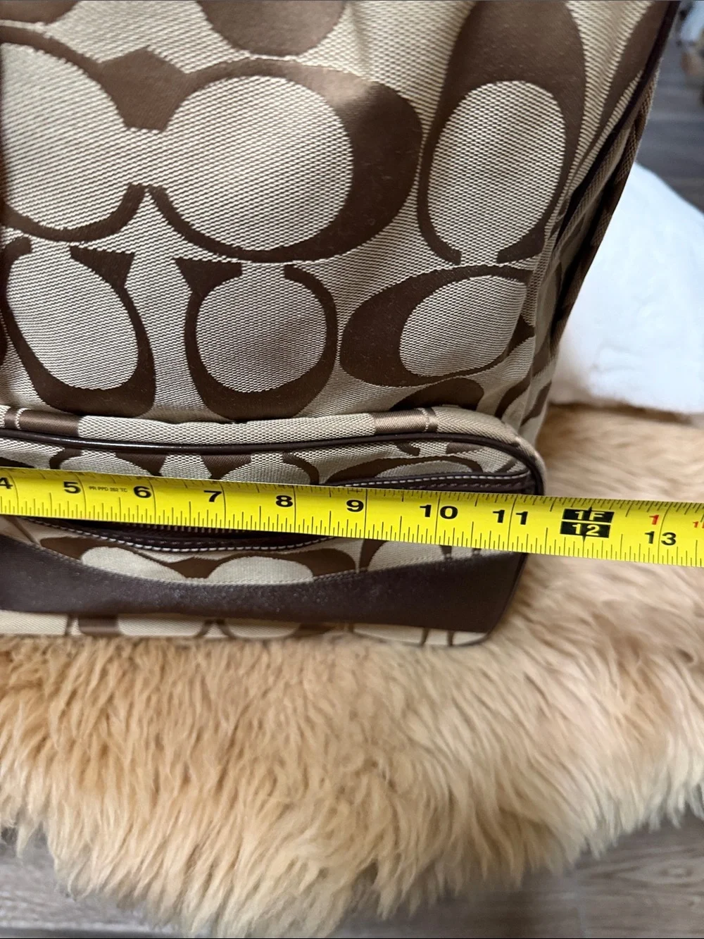 Coach Signature Backpack Brown/Mahogany F77171 NWT